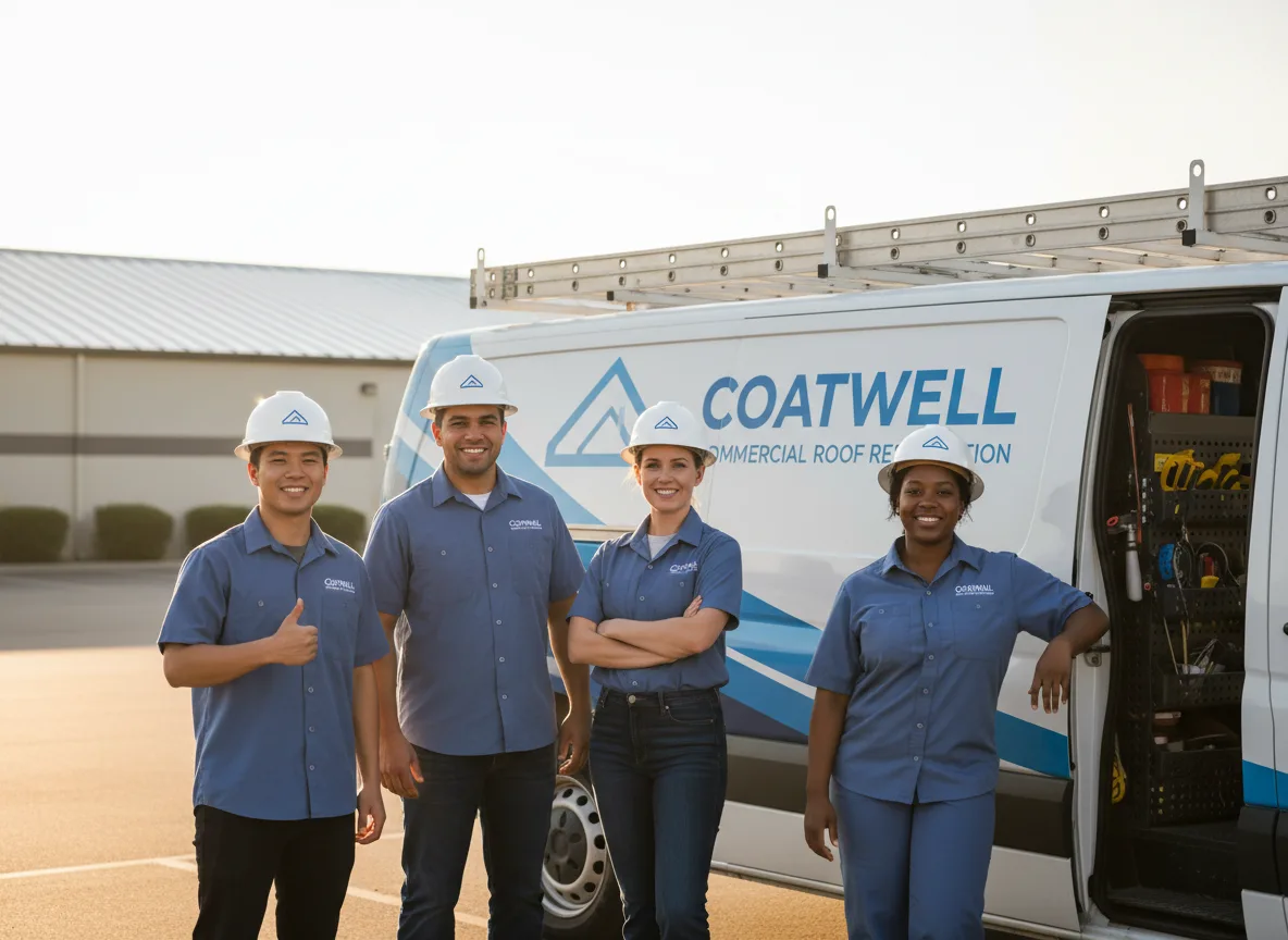 Commercial roof coating company in Meadow, SD
